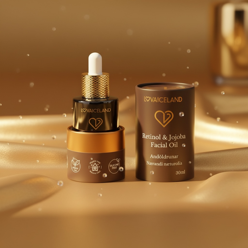 Retinol Jojoba Andlitsolía (30ml) 