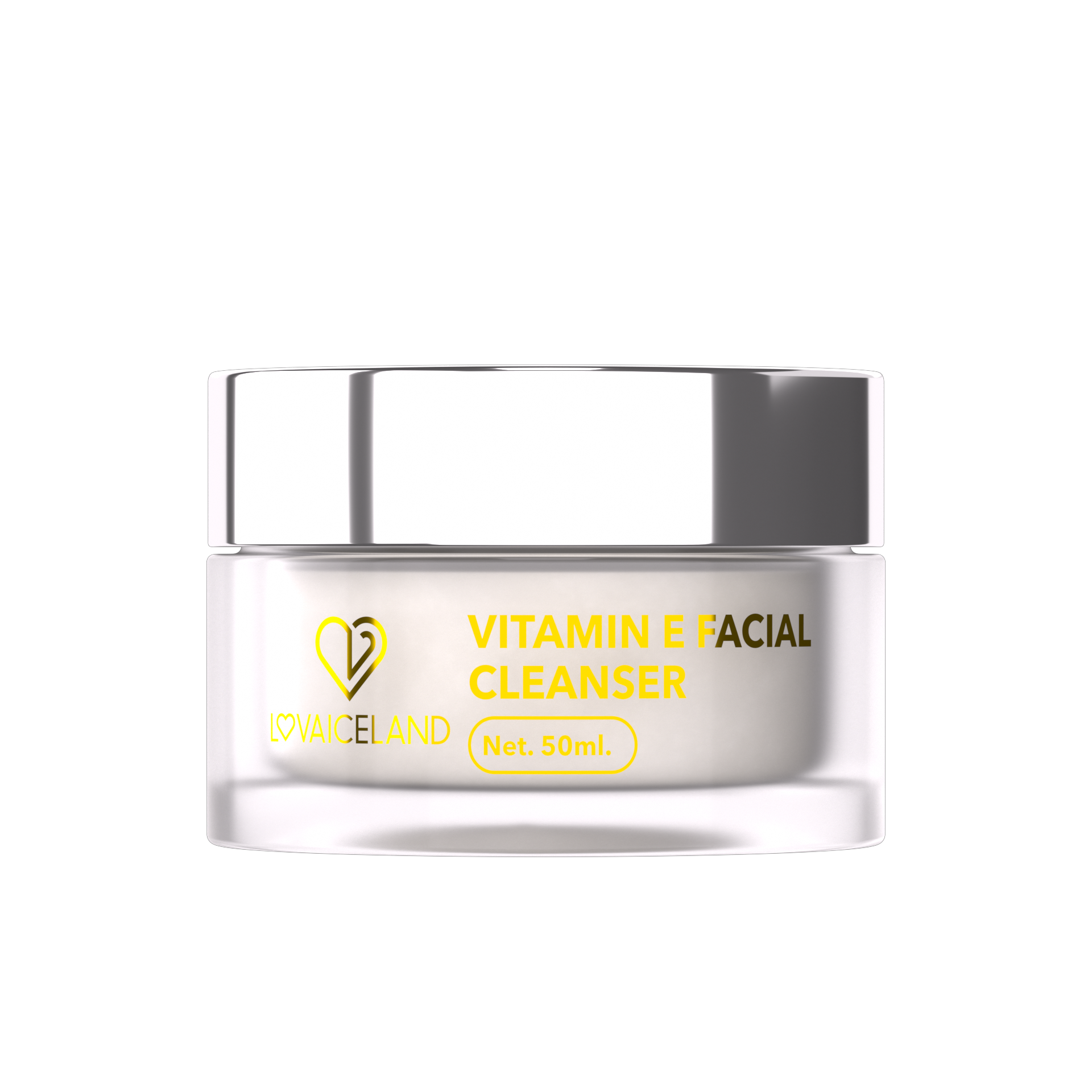 Vitamin E facial cleanser